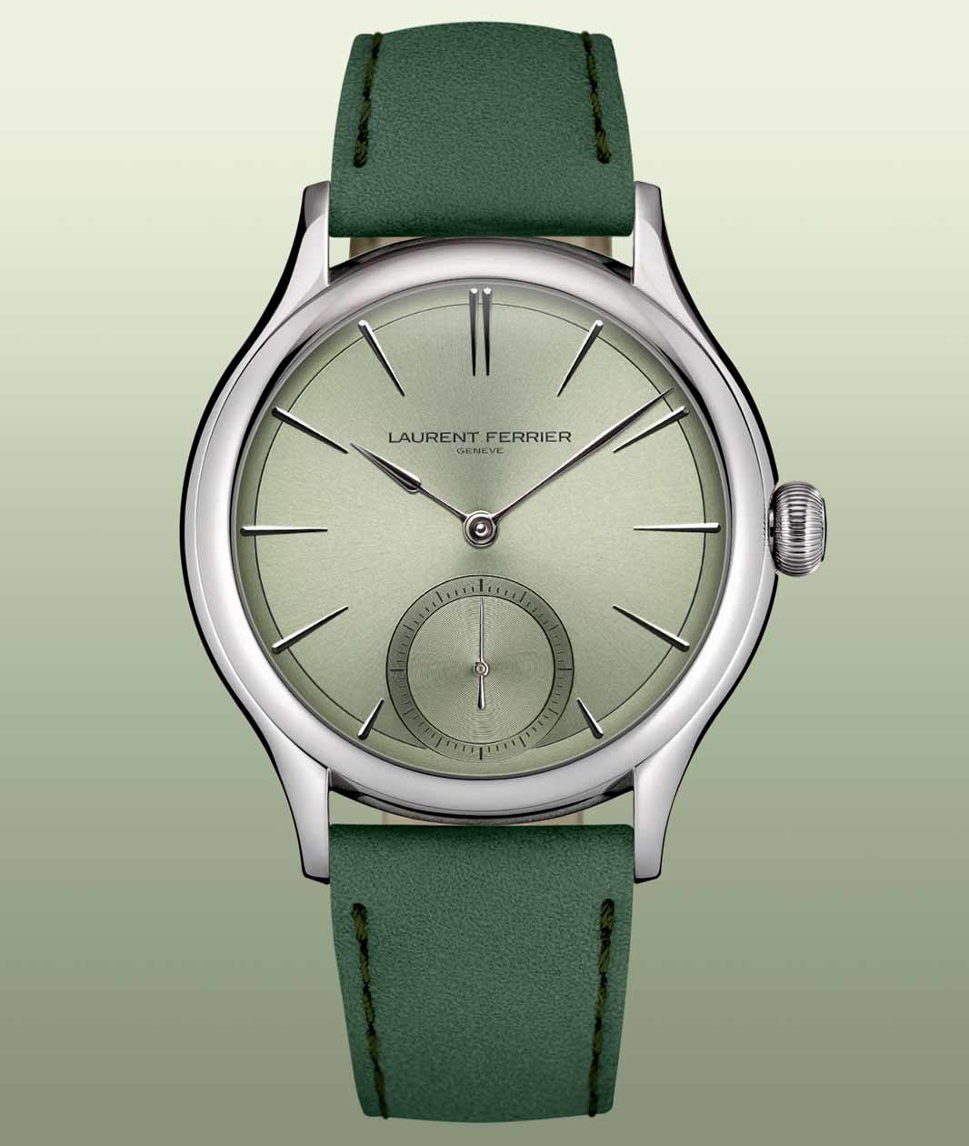 Classic Micro-Rotor “Série Atelier” Magnetic Green, Laurent Ferrier