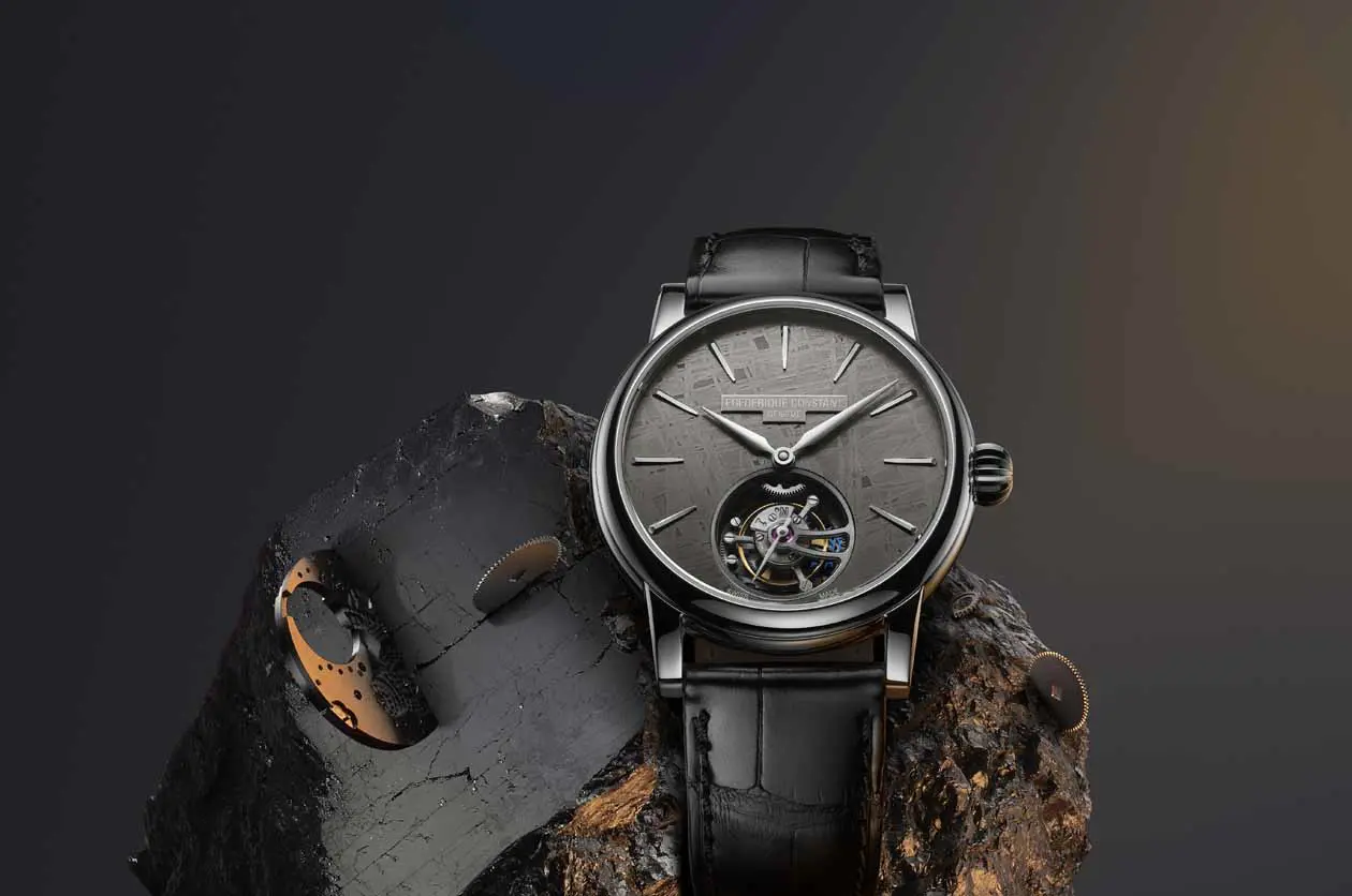 Classic Tourbillon Meteorite Manufacture - Frederique Constant. Copyright © Frederique Constant.