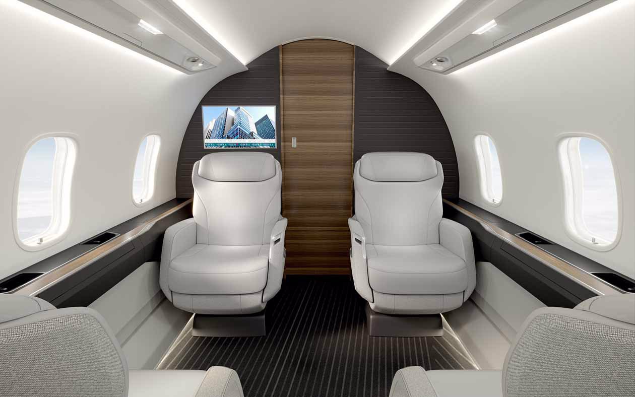 Challenger 3500, business jet. Copyright © Bombardier.
