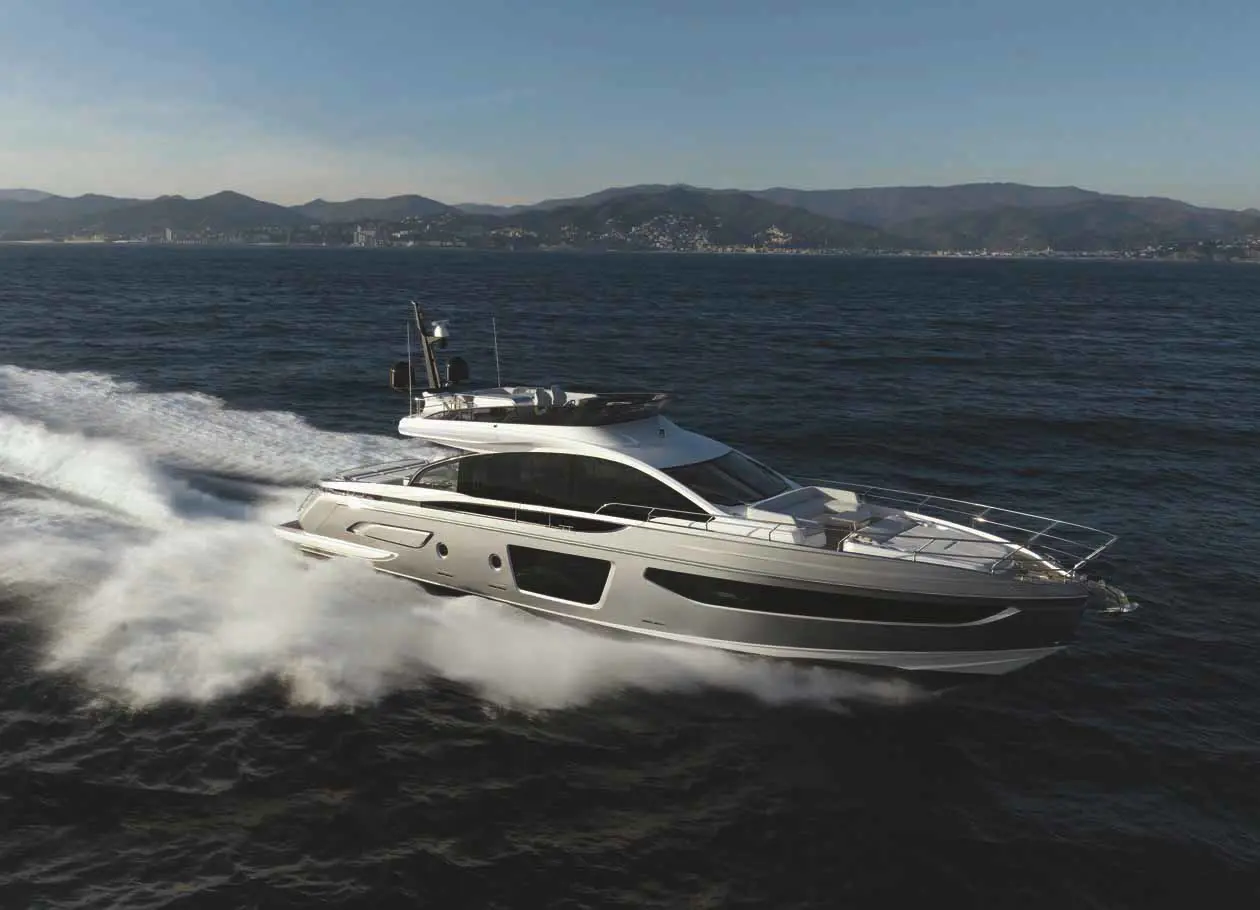 Il nuovo S7 di Azimut. Copyright © Azimut.