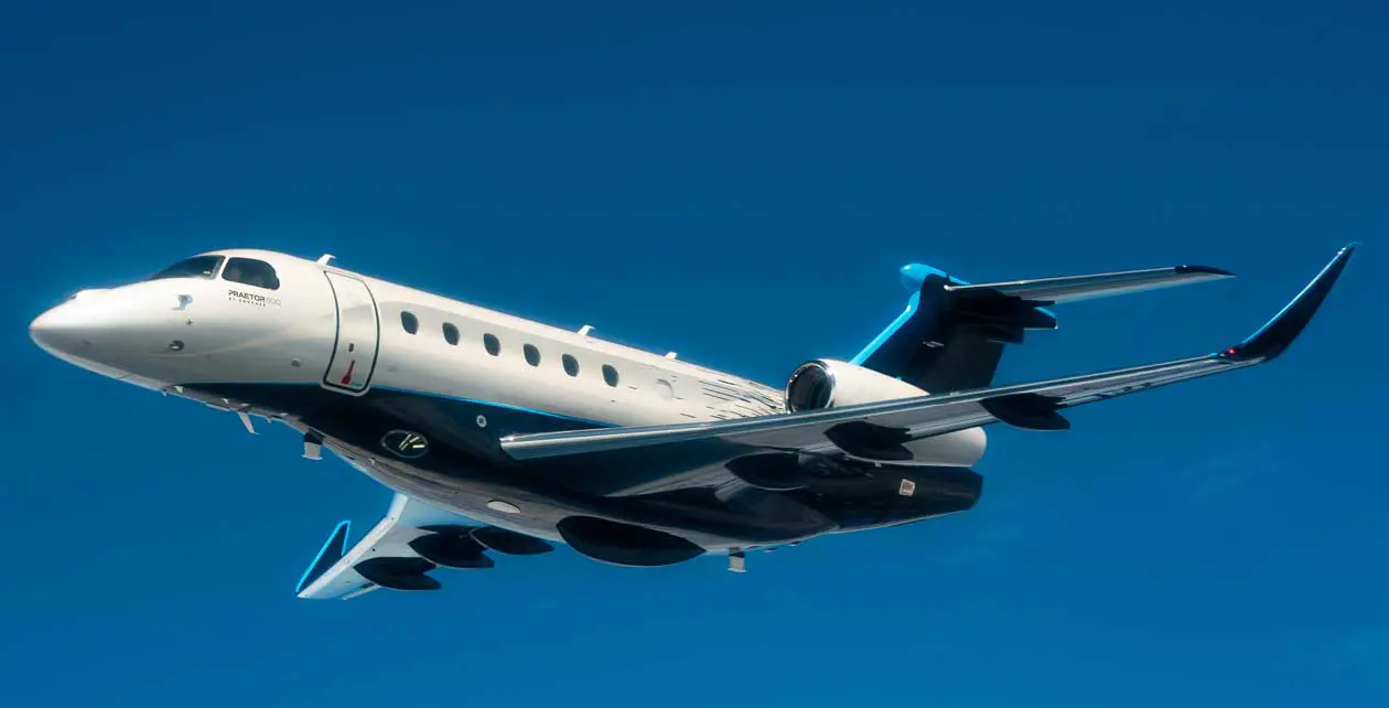 Praetor 600 Copyright © Embraer. 