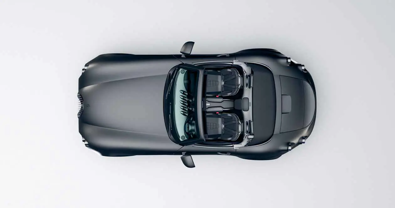 Wiesmann Limited Edition Concept 3 Aerial. Copyright © Wiesmann.