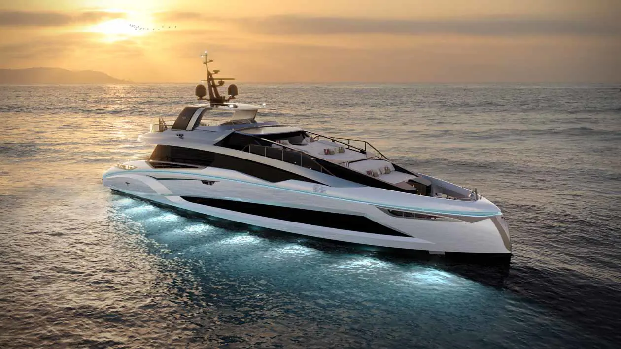 M/Y EVO 120 Tecnomar Copyright © Ufficio Stampa Tecnomar / The Italian Sea Group