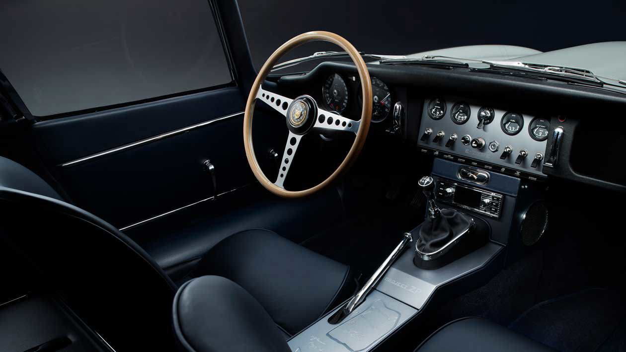Jaguar Classic E-type ZP Collection in limited edition. Copyright © Jaguar Land Rover.