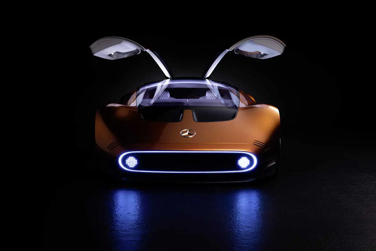 La supercar Vision One-Eleven di Mercedes-Benz. Copyright © Mercedes-Benz.