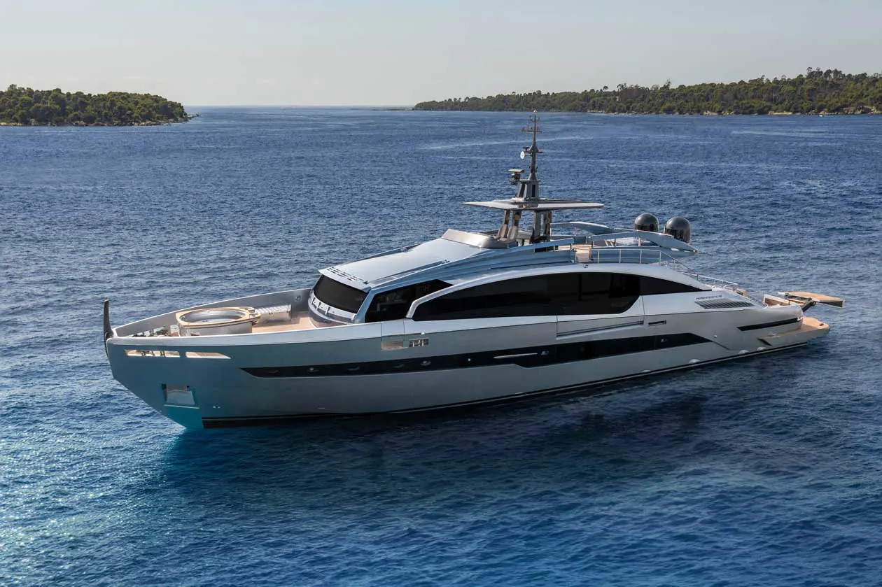 Pershing GTX116. Copyright © Press Office Pershing, Ferretti Group