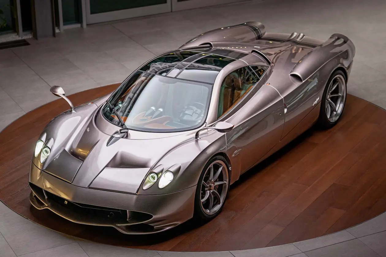 Pagani Zonda HP Barchetta Revo. Copyright © Pagani Automobili.