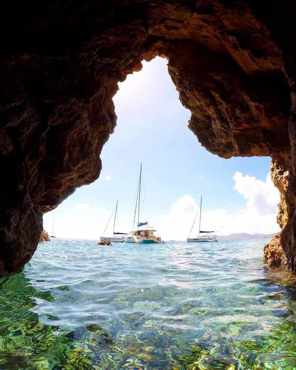 The Caves, Norman Island. Copyright © The British Virgin Islands Tourist Board & Film Commission