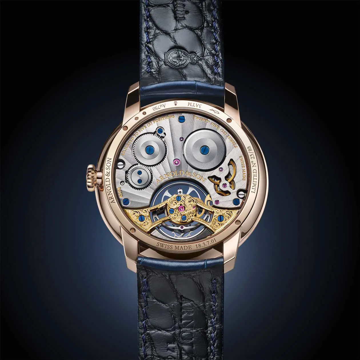 Ultrathin Tourbillon Gold di Arnold & Son