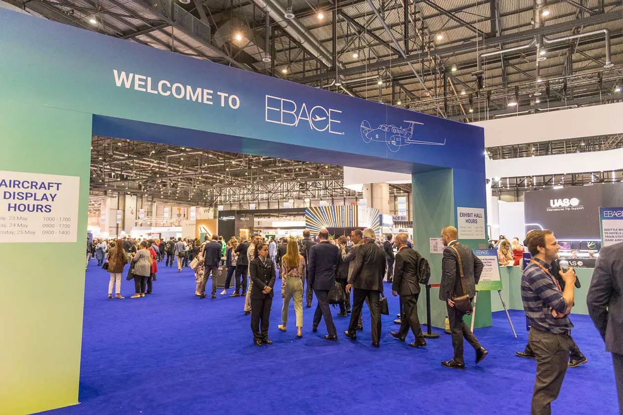 EBACE: il Salone leader dell'aviazione d'affari a Ginevra