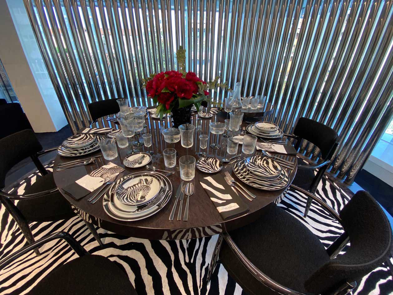 Dolce&Gabbana Casa Collezioni Leopardo e Zebra. Foto: Copyright © Avion Luxury Magazine