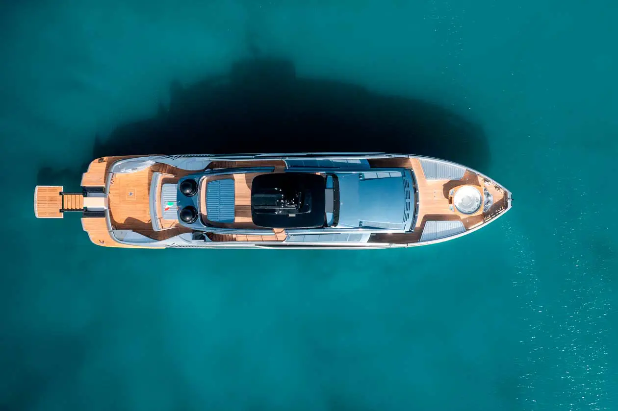 Pershing GTX116. Copyright © Press Office Pershing, Ferretti Group