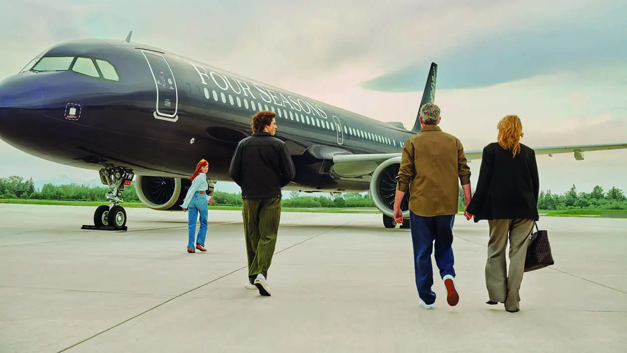 Private Jet di Four Seasons Foto: Copyright © Four Seasons