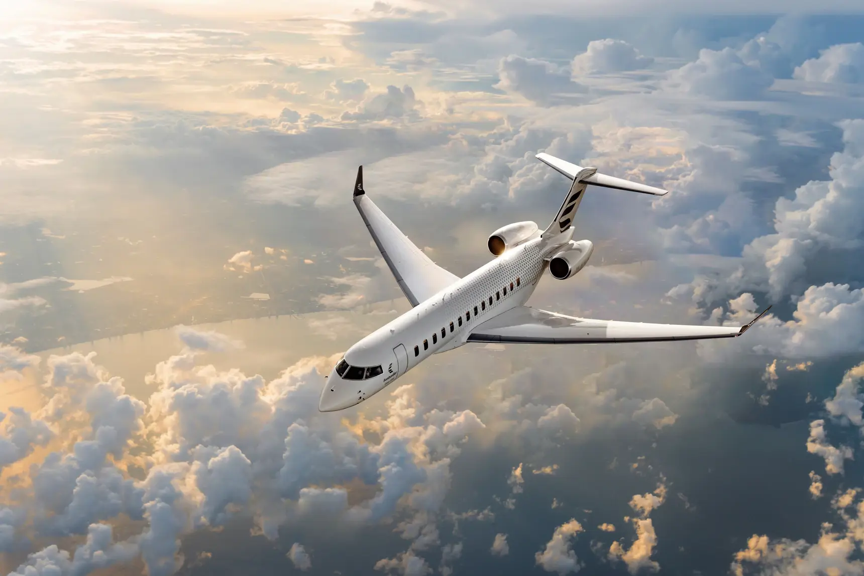 Bombardier Global 8000. Foto: Copyright © Bombardier