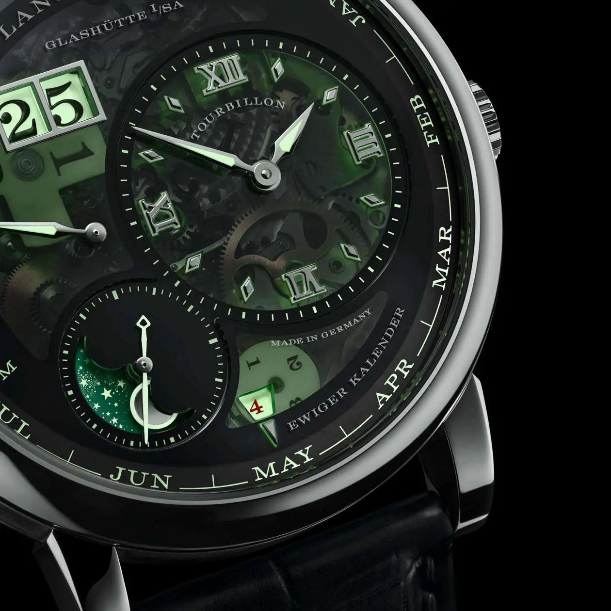 Lange 1 Tourbillon Perpetual Calendar «Lumen» di A. Lange & Söhne Foto: Copyright © A. Lange & Söhne