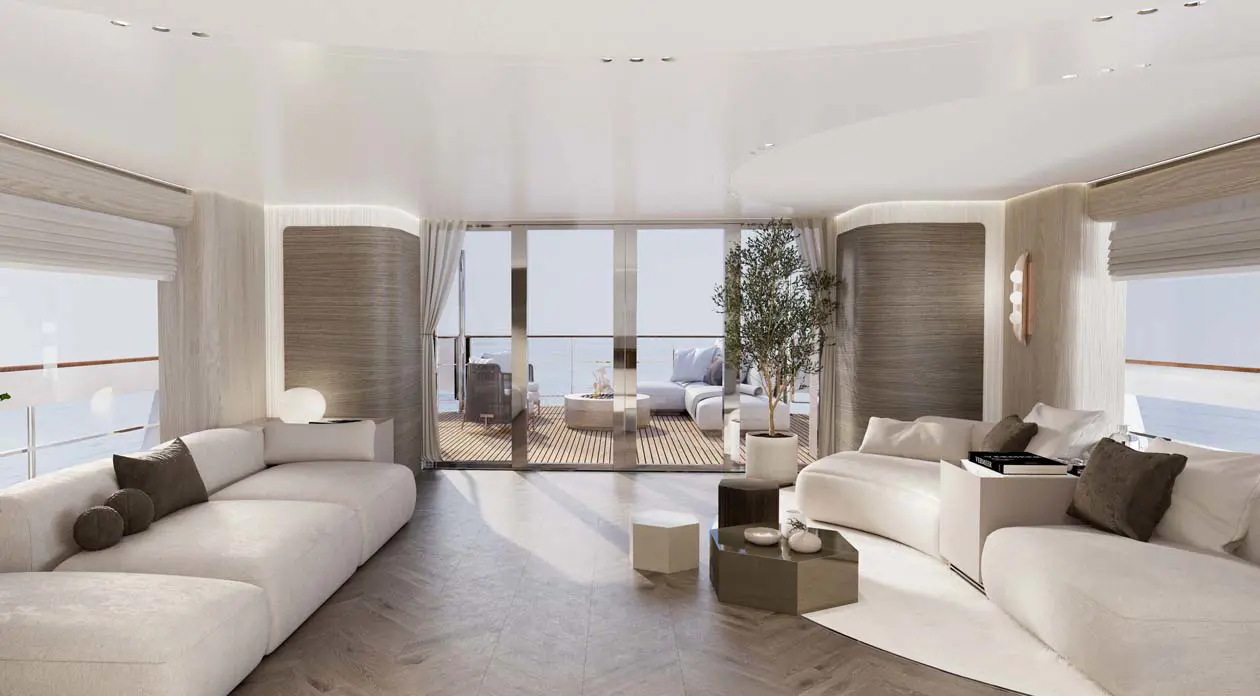 Sirena 118 Copyright © Sirena Yachts