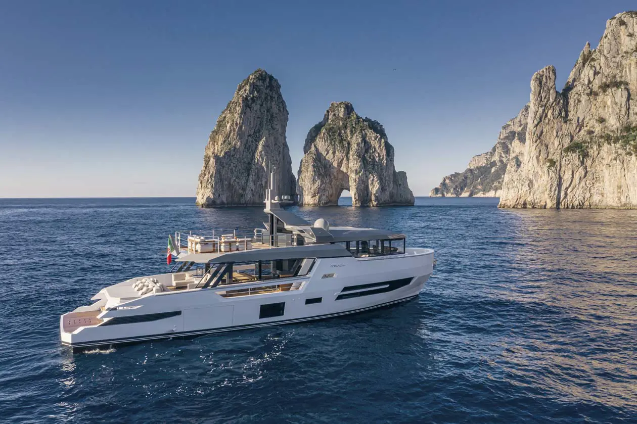 Sherpa 80 di Arcadia Yachts. Foto: Copyright © Ufficio Stampa Arcadia Yachts