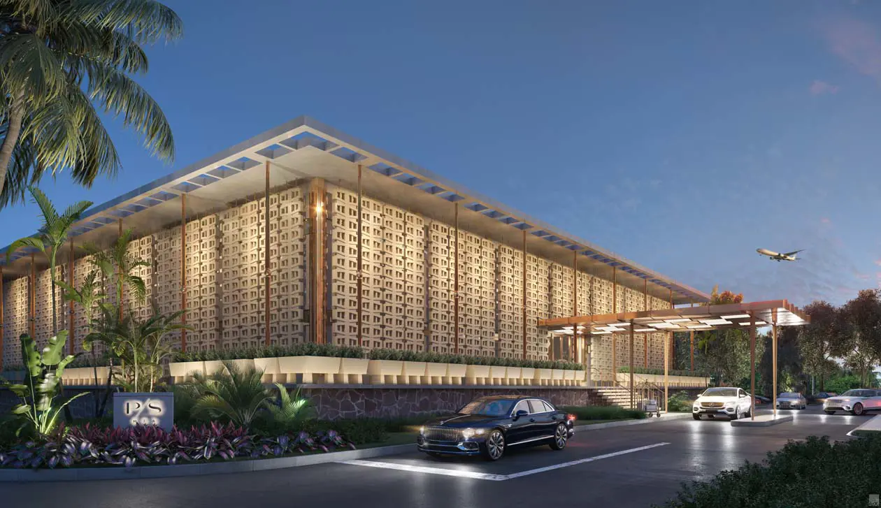 Terminal Privato Aeroporto di Miami, PS MIA, entrata - Rendering: Copyright © Aeroporto Internazionale di Miami