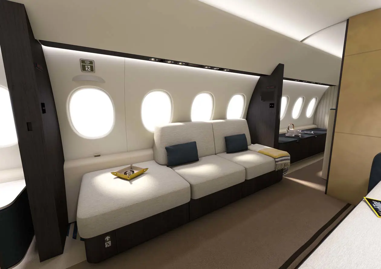 Falcon 10X di Dassault Aviation Foto: Copyright © Dassault Aviation