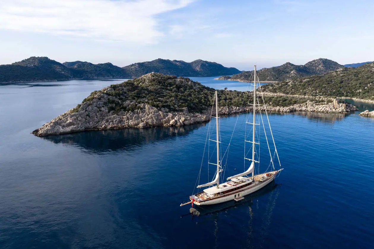 Superyacht a vela Simena di Ares Yachts Foto: Ufficio Stampa ARES Yachts - Credit Jeff Brown Breed Media