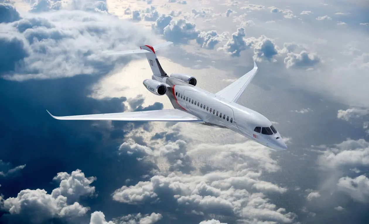 Falcon 10X di Dassault Aviation Foto: Copyright © Dassault Aviation