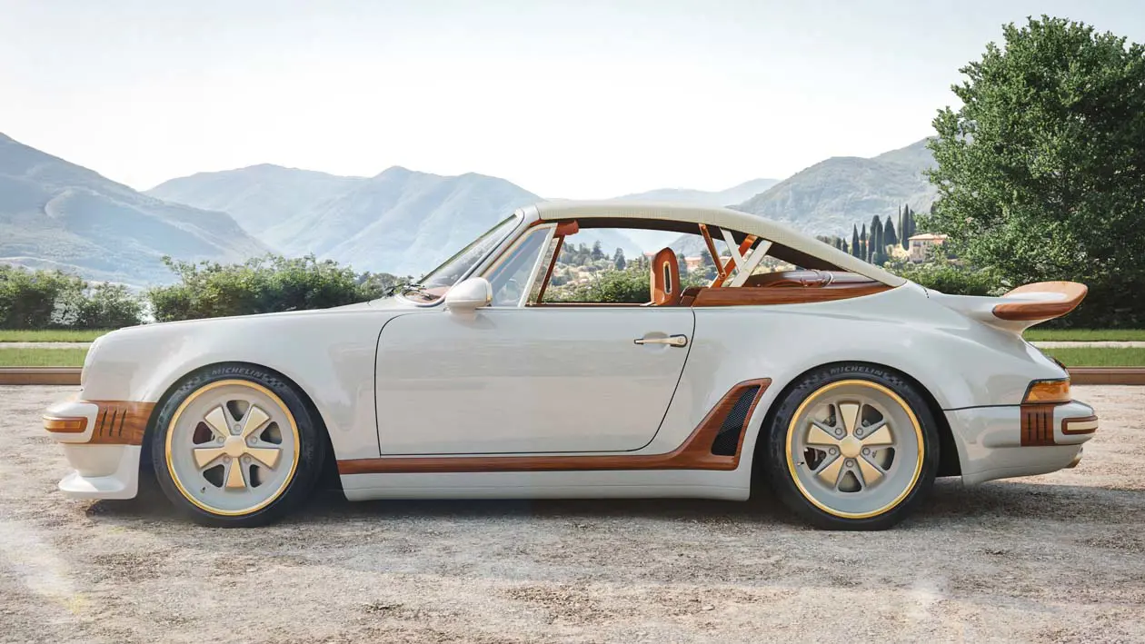 Porsche 911 Reimagined by Singer - Classic Turbo Foto per uso editoriale: Copyright © Newspress Ltd / Singer Vehicle Design Press