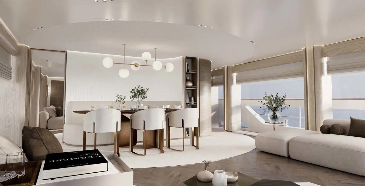 Sirena 118 Copyright © Sirena Yachts