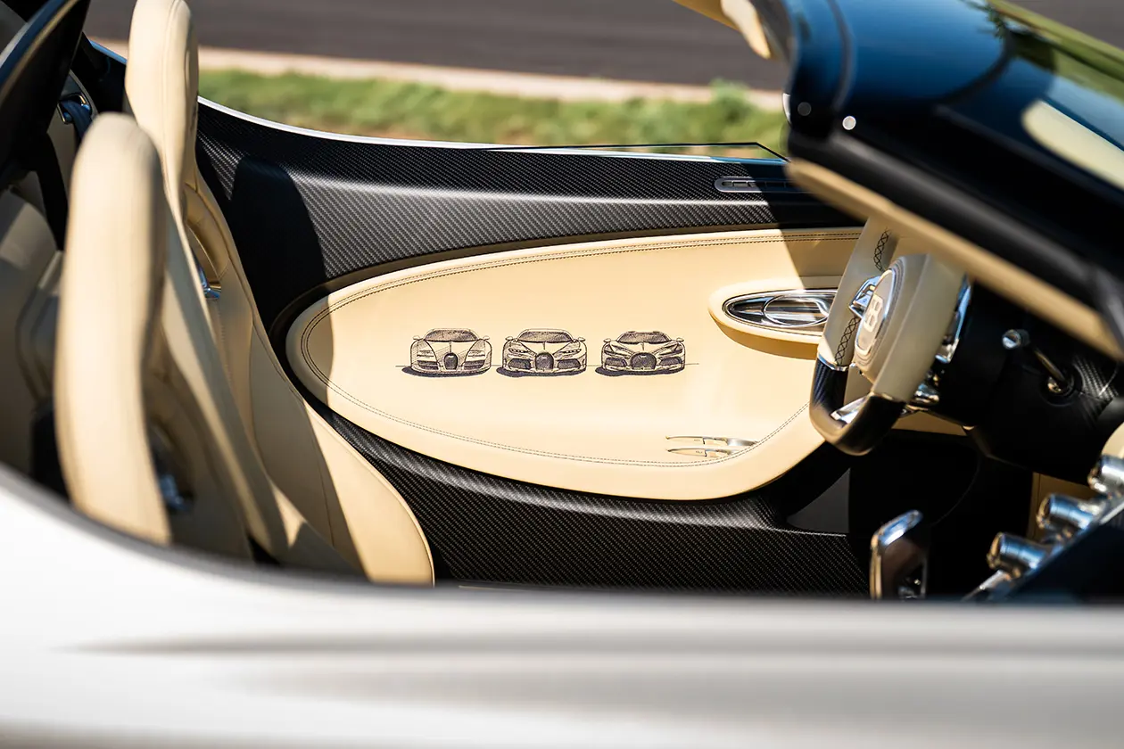 Bugatti W16 Mistral Foto: Copyright © Bugatti Automobiles SAS