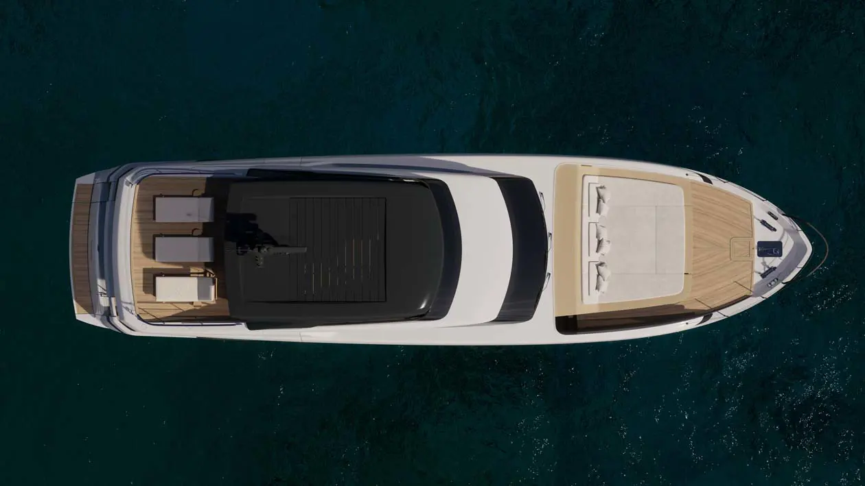 Yacht SL80A di Sanlorenzo Foto: Copyright © Sanlorenzo