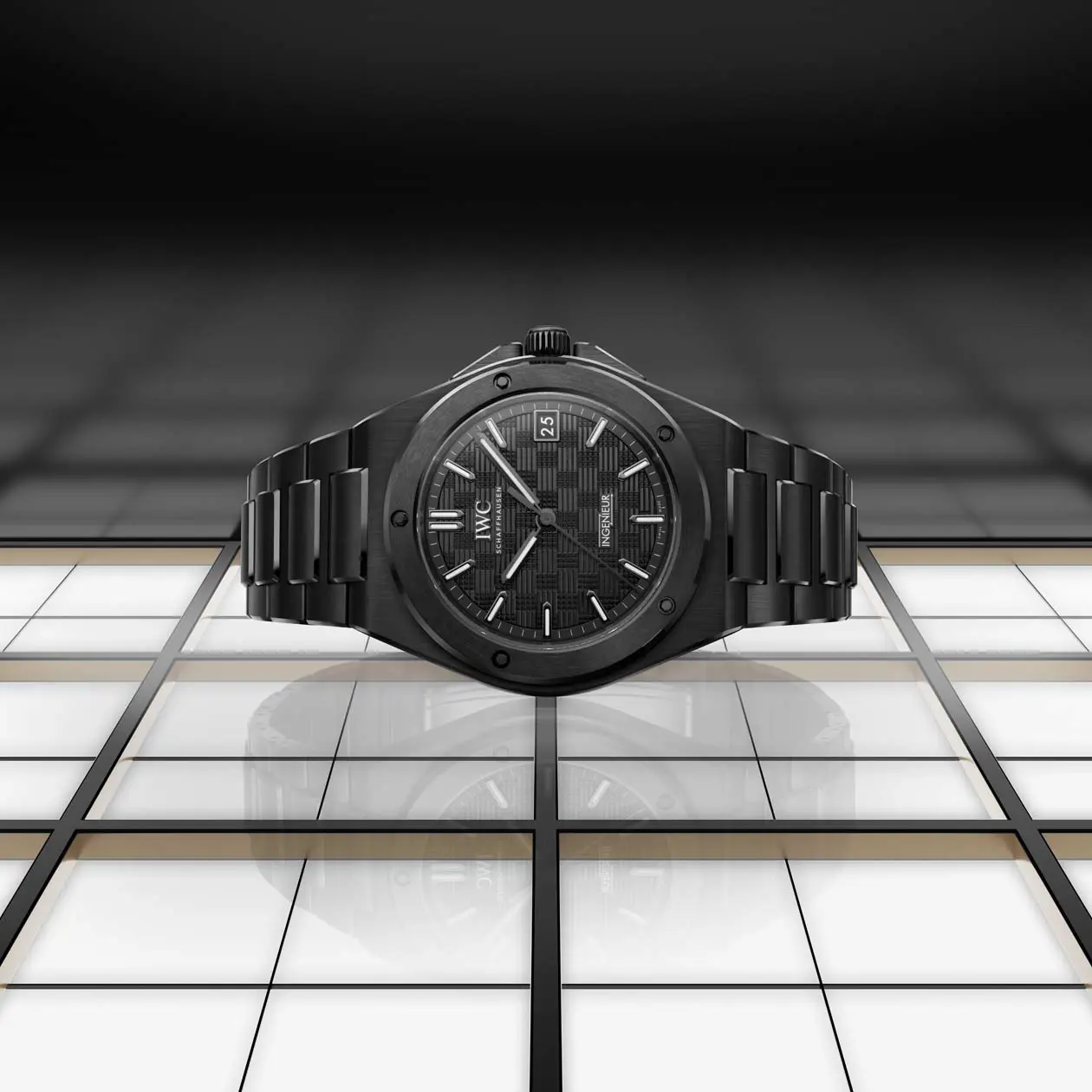 IWC Schaffhausen Ingenieur Automatic 42 in ceramica nera Copyright © IWC Schaffhausen