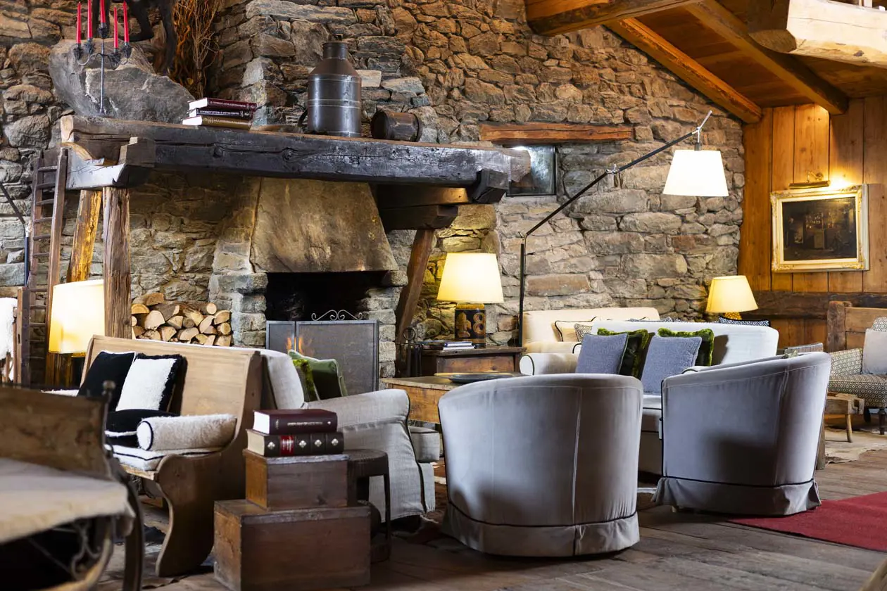Hotellerie de Mascognaz, villaggio Walser, Val d’Ayas, ai piedi del Monte Rosa Foto: Copyright © Gruppo Azimut|Benetti