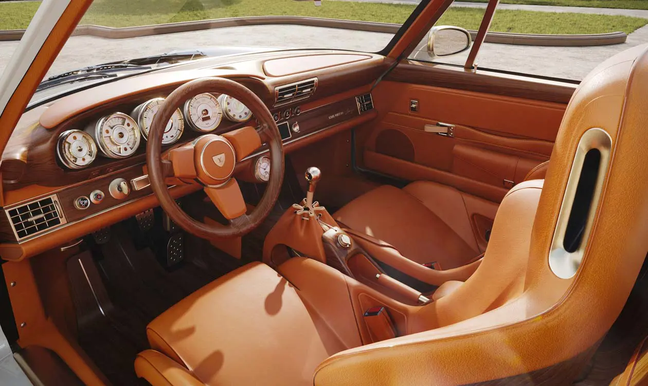 Porsche 911 Reimagined by Singer - Classic Turbo Foto per uso editoriale: Copyright © Newspress Ltd / Singer Vehicle Design Press