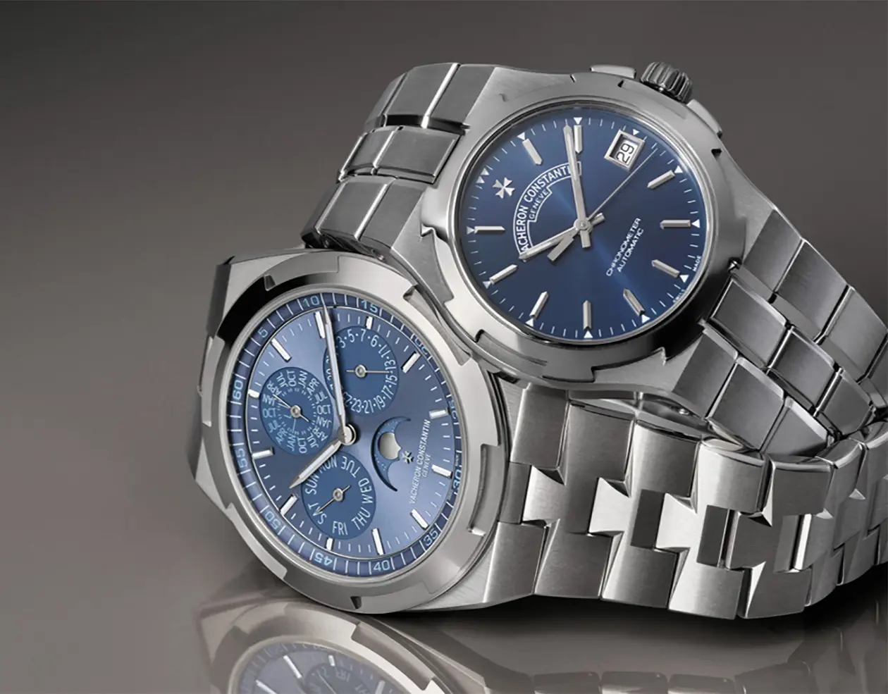 Overseas Calendario Perpetuo Ultra-Piatto. Foto: Copyright © Ufficio Stampa Vacheron Constantin