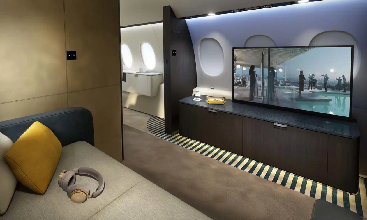 Falcon 10X di Dassault Aviation Foto: Copyright © Dassault Aviation