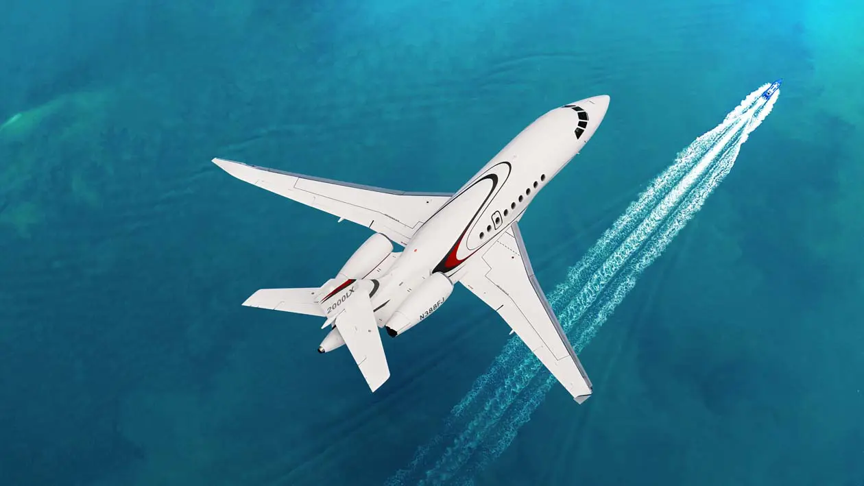 Falcon 2000LXS Foto: Copyright © Dassault Aviation