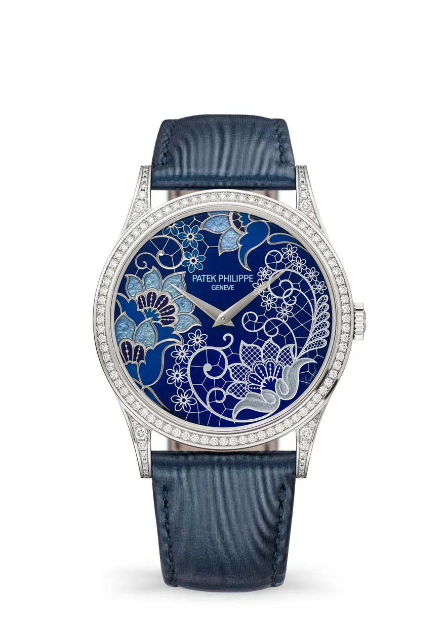 Patek Philippe Ref.  5077/100G-080 “Merletti blu” Foto: Copyright © Patek Philippe