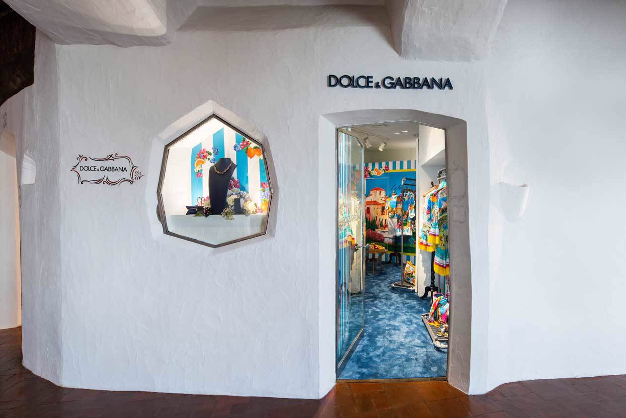 Pop-up store Dolce & Gabbana presso l'Hotel Cala di Volpe