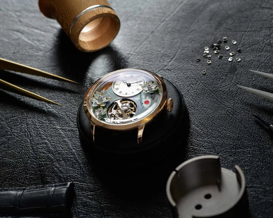 Arnold & Son, Tourbillon Ultrasottile Koi.