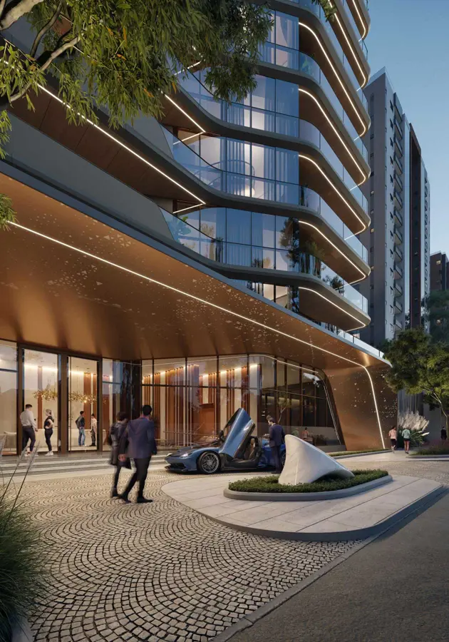 Torre Carra a Città del Guatemala disegnata da Pininfarina
