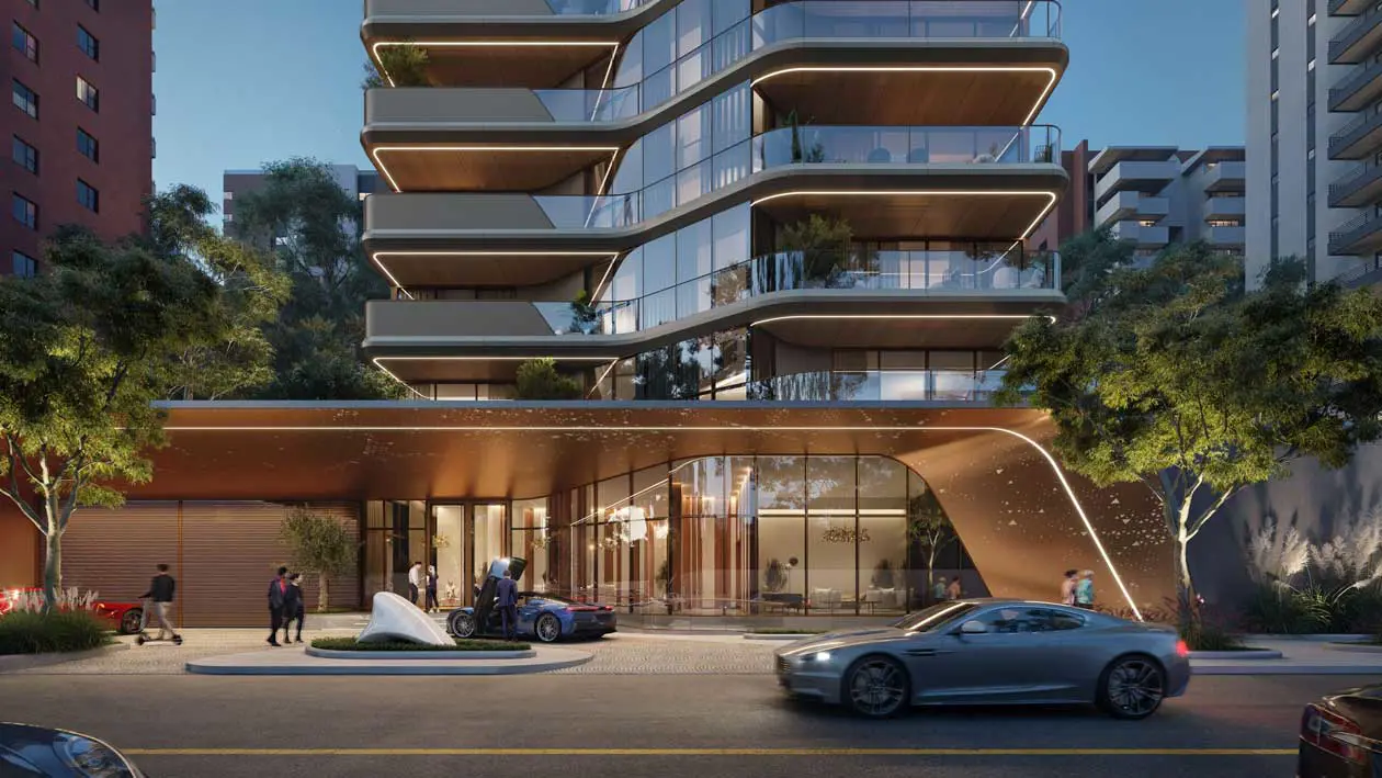 Torre Carra a Città del Guatemala disegnata da Pininfarina