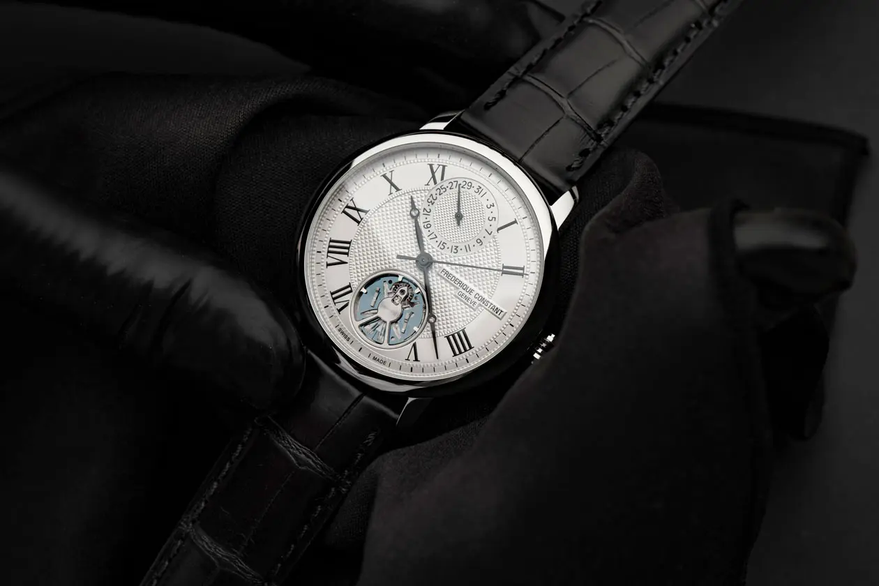 Frederique Constant. Slimline Monolithic Manufacture.