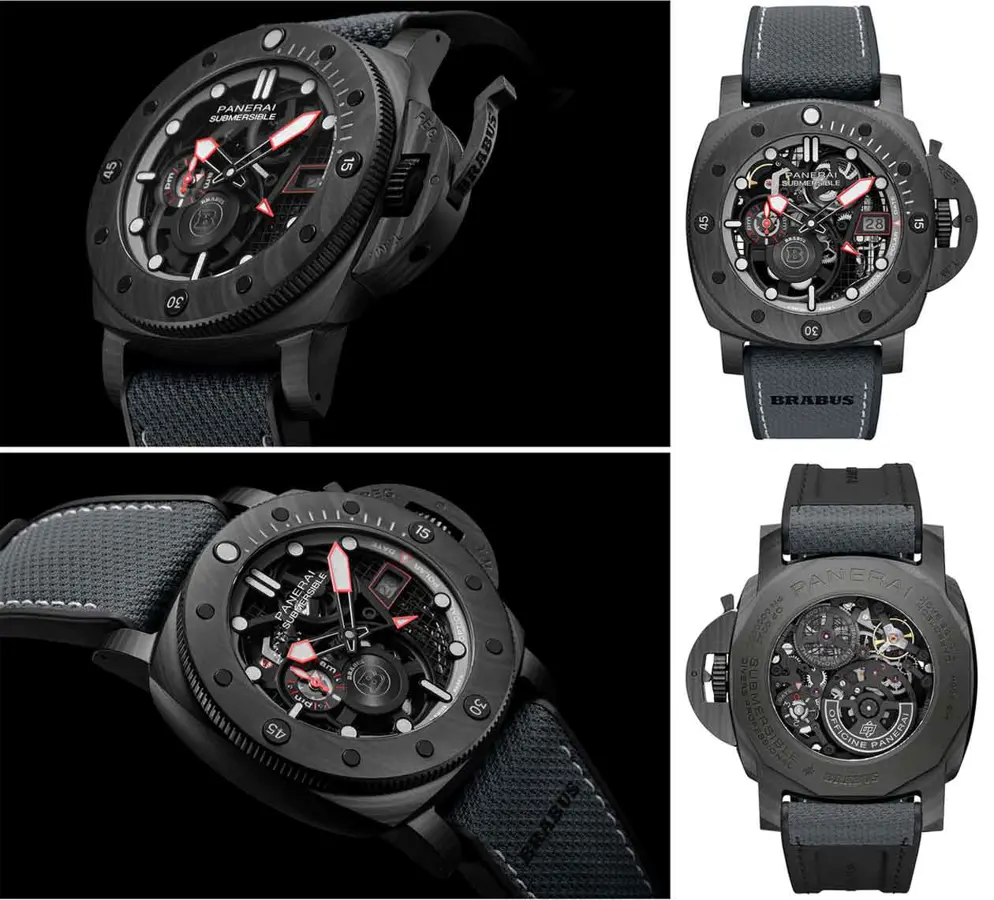 Panerai Submersible S Brabus Black Ops Edition (PAM01240)