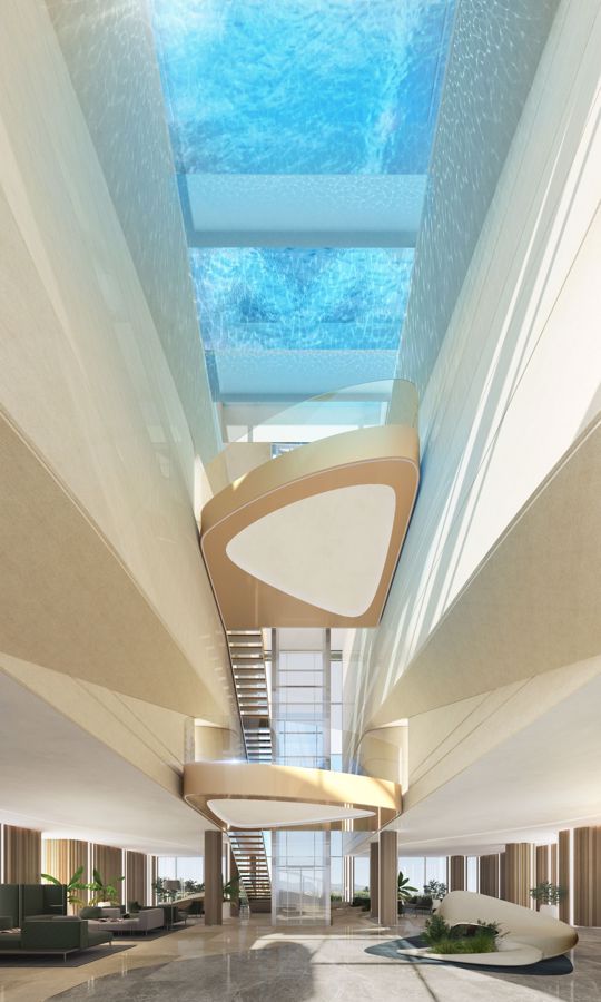 Complesso residenziale di lusso progettato Pininfarina per Estepona, Costa del Sol, Spagna.