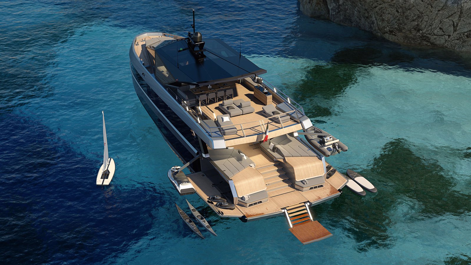 Nuovo yacht WHY200 di Wally