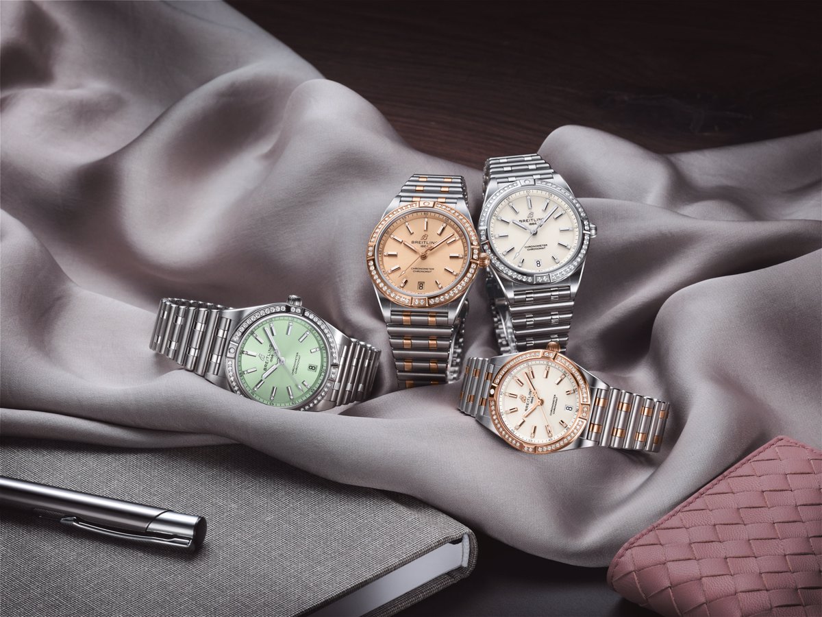 Breitling Chronomat 36 e 32, orologio da donna.