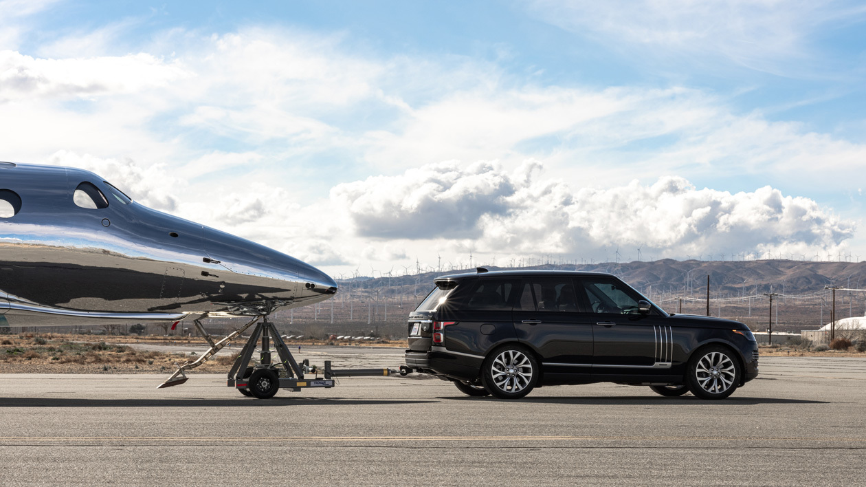 Range Rover Astronaut Edition e Virgin Galactic