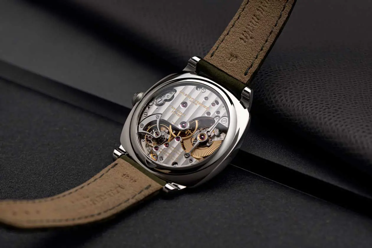 Orologio micro-rotor retro di Laurent Ferrier