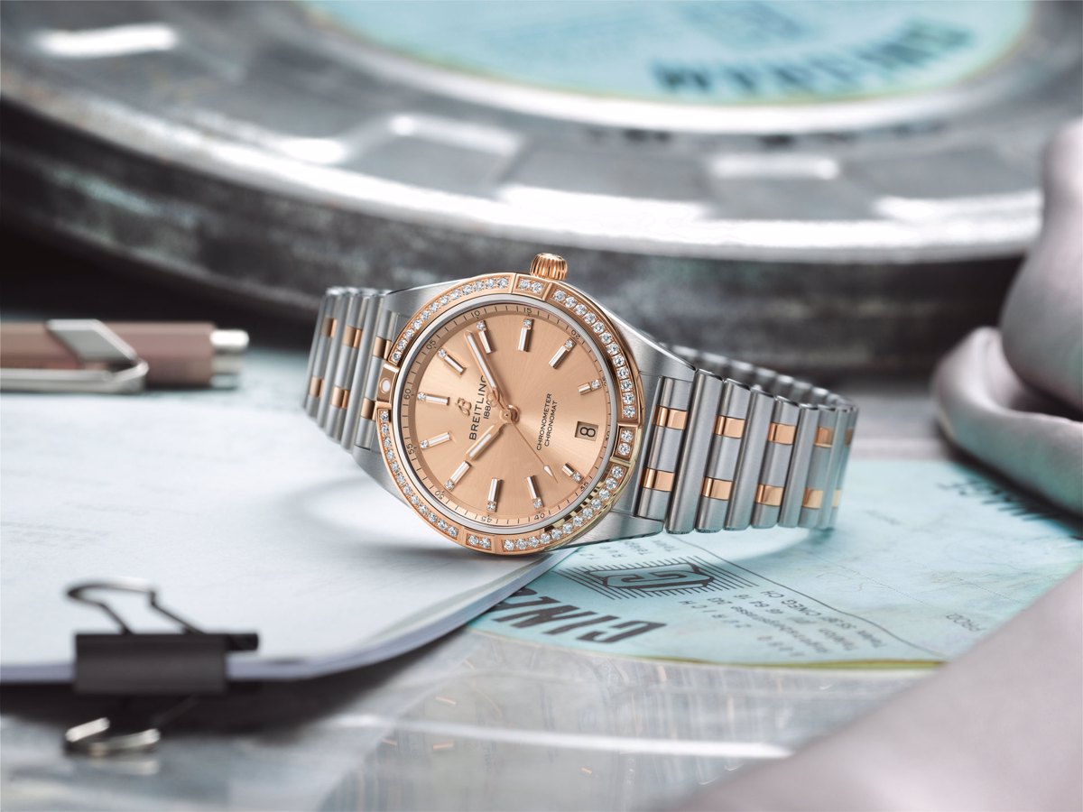 Breitling Chronomat 36 e 32, orologio da donna.