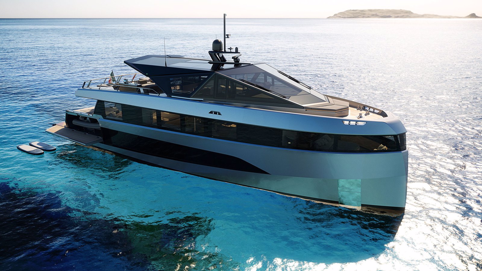 Nuovo yacht WHY200 di Wally.