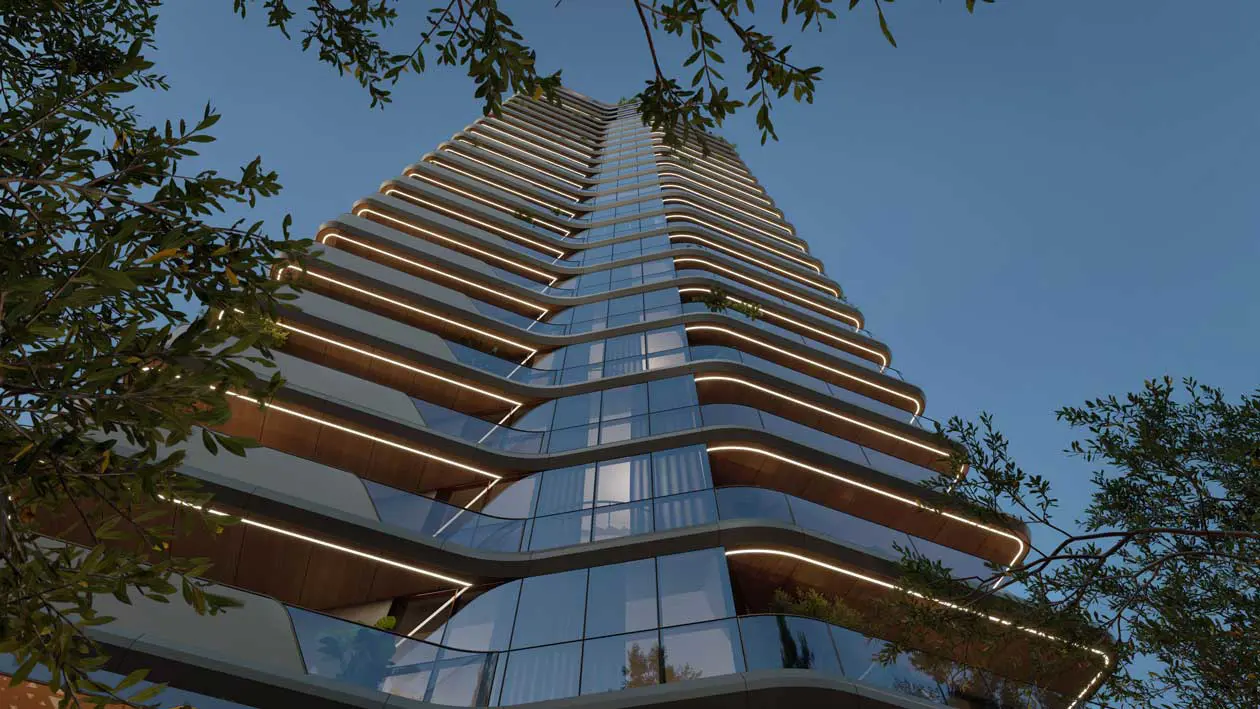 Torre Carra a Città del Guatemala disegnata da Pininfarina